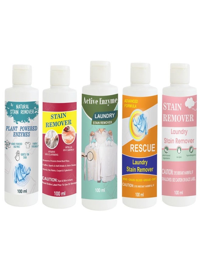 مجموعة مزيلات بقع توفوس، تتضمن مزيل بقع القمصان، الأحمر، الفستق، البرتقالي، والوردي | محلول تنظيف متعدد الأسطح للملابس والأقمشة والمفروشات (100 غرام لكل عبوة) - Image 1